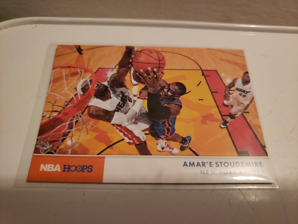 Amar'e Stoudemire 2012-13 Panini NBA Hoops #12 - Action Photos - New York Knicks
